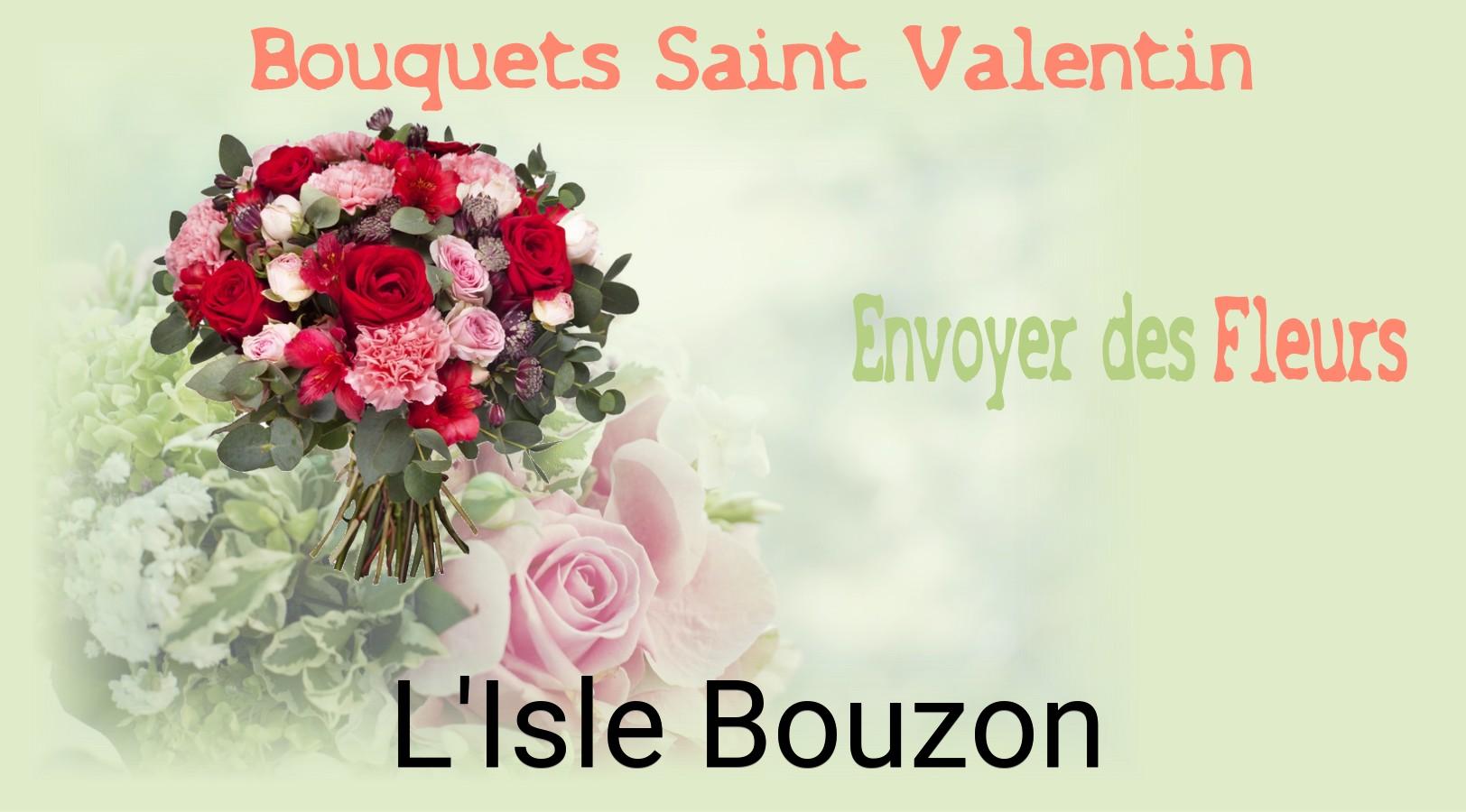 Roses de Saint-Valentin livrées à L'Isle-Bouzon